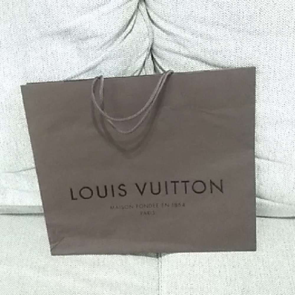 Louis Vuitton Brown Shopping Bag